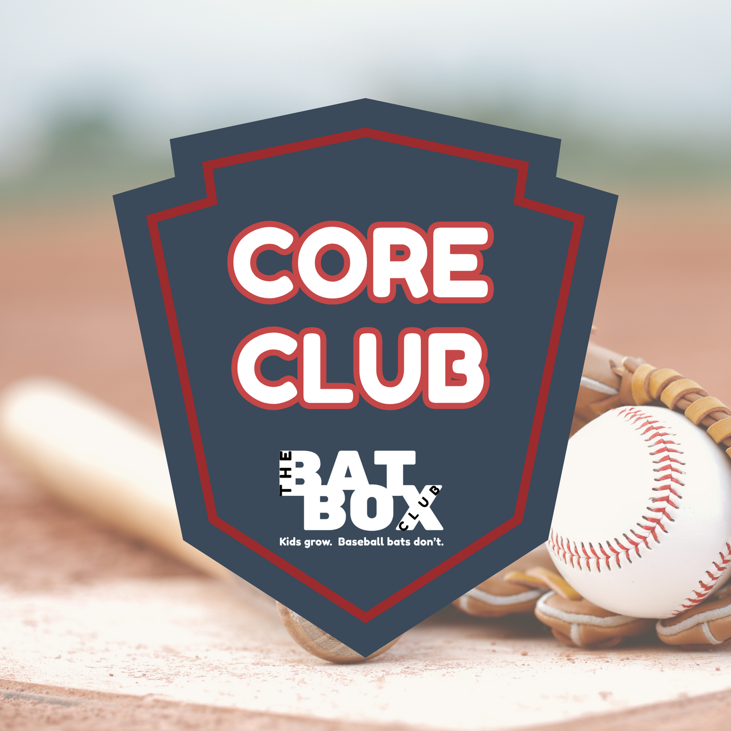 Core Club | Youth Baseball Bat Rental – $9/month + sign up fee